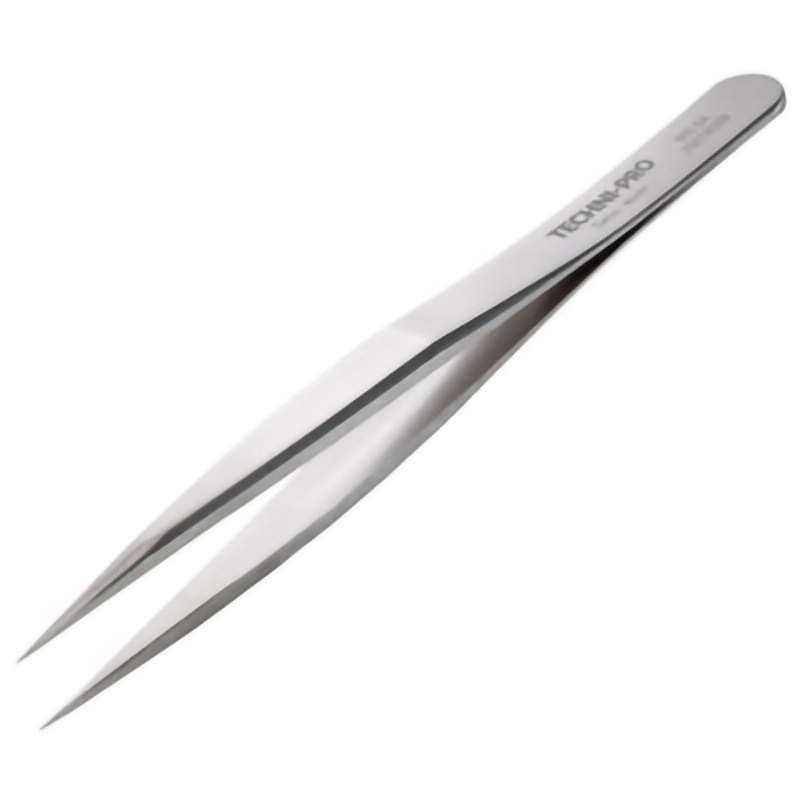 High Precision Tweezers, Style 000, Anti-Acid/Anti-Mag, SS, Fine, 4.7"